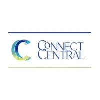Connect Central logo with blue and green design.