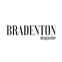 Bradenton Magazine logo in black and white.